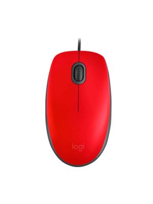 LOGITECH 910-005492/6755 MOUSE M110 ROJO SILENCIOSO USB