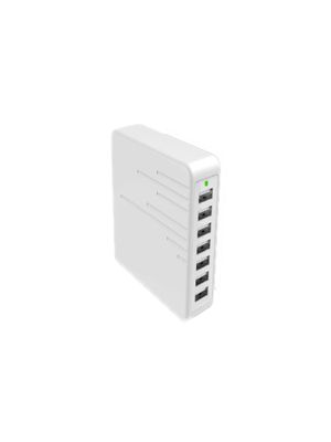 Ficha de carga Usb-Pared 7 Puertos Blanco