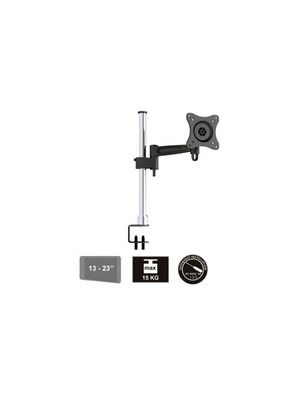 Soporte cromado largo de escritorio para monitor hasta 23'' LCD-T12