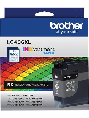 Cartucho Tinta BROTHER LC-406XL BK  BLACK Alta Capacidad