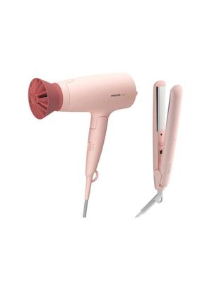 Combo Secador de Pelo y Planchita Philips 1600W BHP398/00