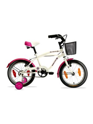 BACCIO Bicicleta MISS IPANEMA rodado 16 Blanco Rosa