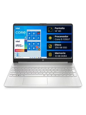 Notebook HP 14-DQ2536LA Core i5-1135G7 12GB 256SSD 14'' HD Win 11