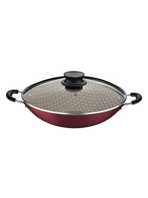 TRAMONTINA Wok C/Tapa 32Cm Paris Rojo 20545/732 51836