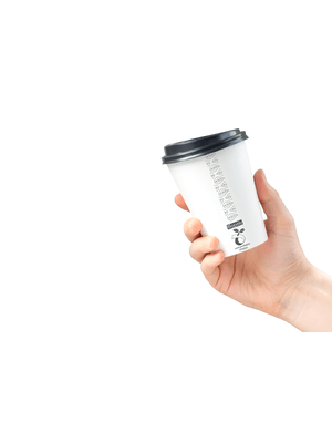 VASO X 25 UNIDADES 12OZ CAFE DOBLE PARED COMPOSTABLE