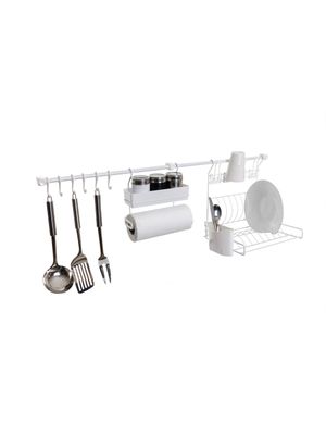 Set cocina escurridor aéreo plegable - barra colgante