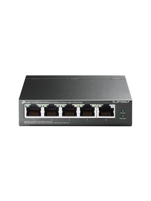 Switch TP-LINK TL-SF1005LP 5 Puertos 10/100 con 4 POE Carcasa Metálica