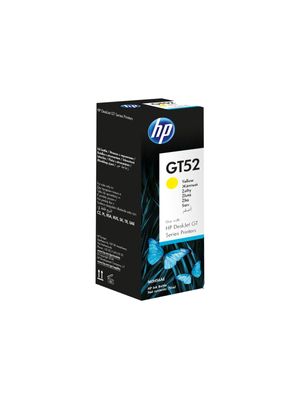 Botella de tinta HP GT52 Amarillo 11X 500 51X 530 55X 615