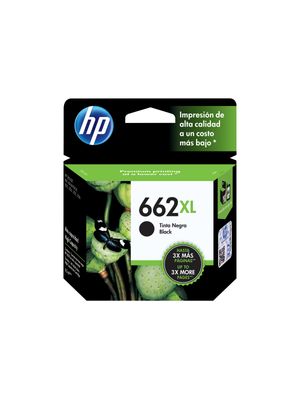 Cartucho de tinta HP 662XL Negro