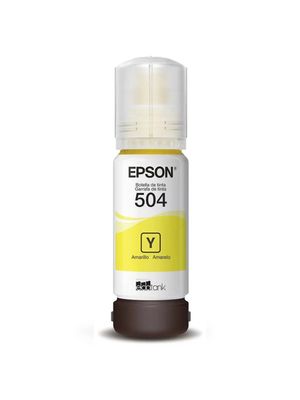 Botella de tinta Epson 504-Amarillo-4150 6161 6171 6191