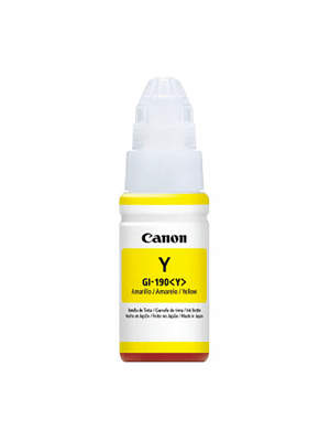 BOTELLA DE TINTA CANON GI190 Amarillo G1100 2100 3100