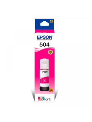 Botella de tinta Epson 504-Magenta-4150 4160 6161 6171 6191