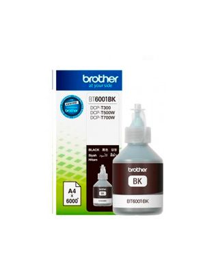 BOTELLA DE TINTA BROTHER BT6001BK NEGRO T300 T500W