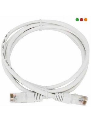 Patchcord Cat6 1m  CCA Bañado en cobre GRIS Anbyte