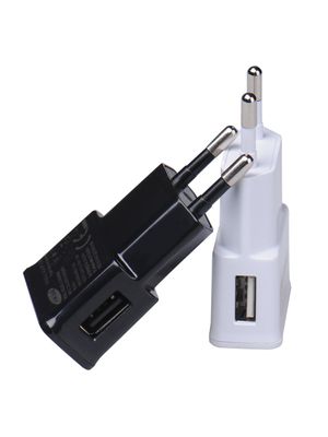 Cargador 220v a USB H-2 A Blancos