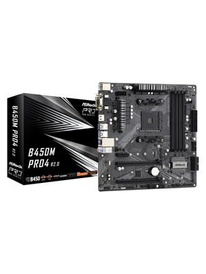 Motherboard Asrock B450m Pro4 R2.0 Am4