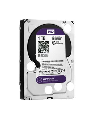 HDD 3.5" 1Tb Western Digital Purple Sata3 IntelliPower Rpm