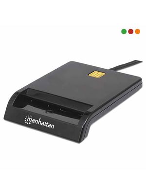 Lector de TARJETAS INTELIGENTES DNI CI USB MANHATTAN