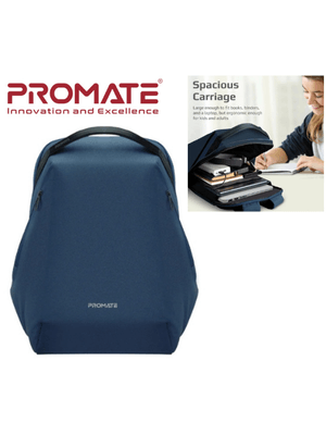 MOCHILA 15.6" PROMATE ECOPACK BP AZUL C/PUERTO USB