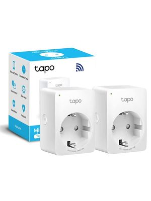 Enchufe Inteligente TP-LINK TAPO P100 WiFi 2.4 GHz (Kit 2 Unidades)