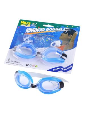 Lentes De Agua + Tapones De Oído + Tapón De Nariz Natación