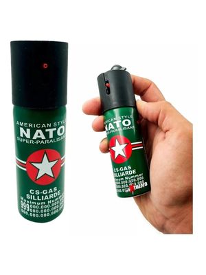 Gas Pimienta 60 Ml Aerosol Paralizante Lacrimogeno Defensa