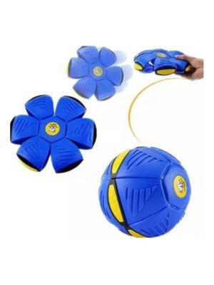 Pelota Magica Plegable Se Transforma Boomerang Luz Led