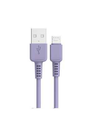 Cable USB PAH! Tipo Micro - Púrpura