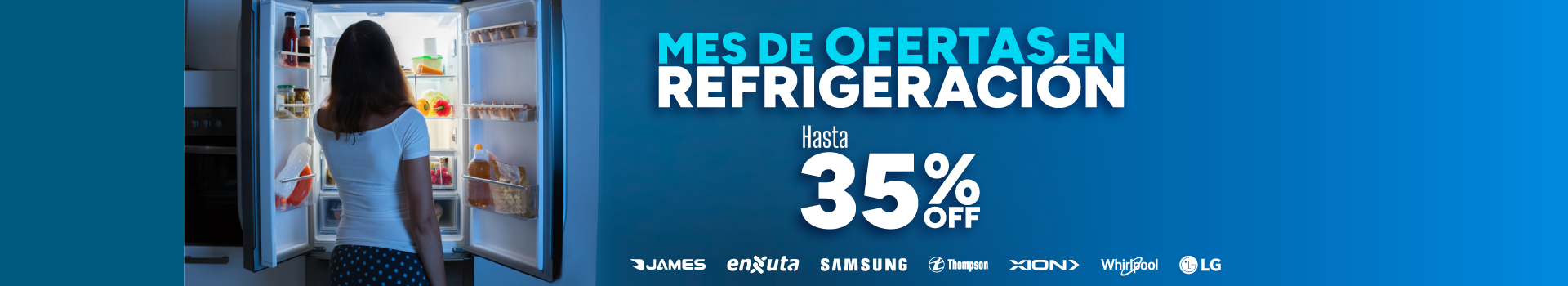 Mes de Ofertasen Refrigeración - Hasta 35% OFF